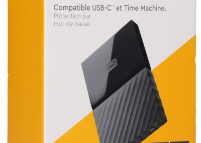 WD My Passport for Mac – 2TB USB-C External Hard Drive