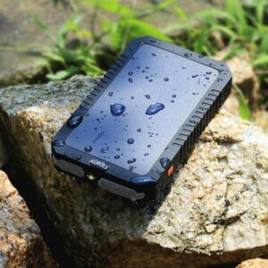 Aukey Solar Power 12000 mAh external power bank charger