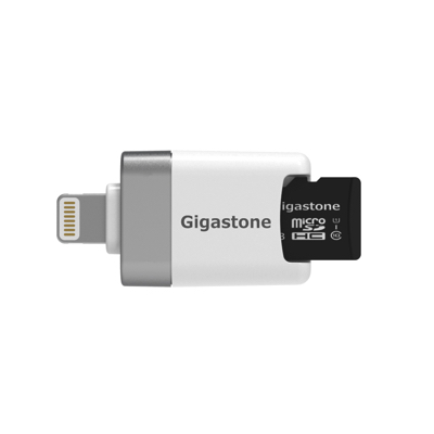 Gigastone MicroSD Card Reader - iPhone
