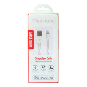 Gigastone Apple MFi Certified Light to USB charger cable