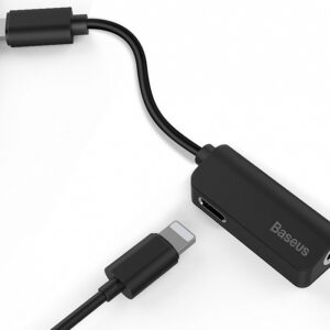 iPhone 7, 8, X, 2 in 1 adaptor