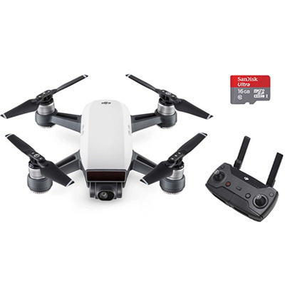 DJI SPARK CONTROLLER COMBO (ALPINE WHITE) WITH FREE MICRO SD CARD
