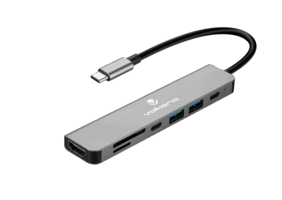 Volkano Expand 7 in 1 Type C Multi Port Hub