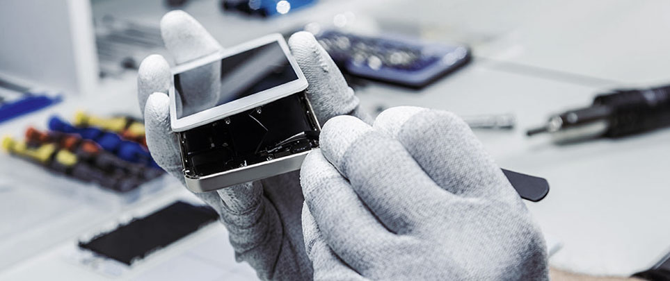 Computer representing professional IT services for business and residential customers