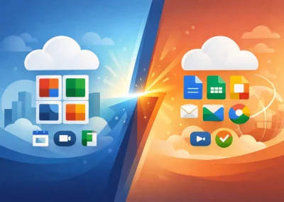 Microsoft 365 versus Google Workspace Compared
